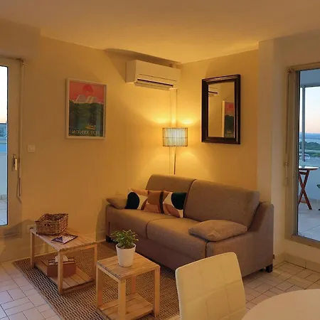 La Grande Motte Vue Mer Unique, Terrasse, Parking Prive, Clim Le Panoramique, 3 Etoiles شقة *
