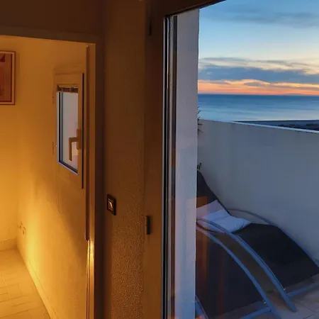 شقة La Grande Motte Vue Mer Unique, Terrasse, Parking Prive, Clim Le Panoramique, 3 Etoiles لا غراند موت