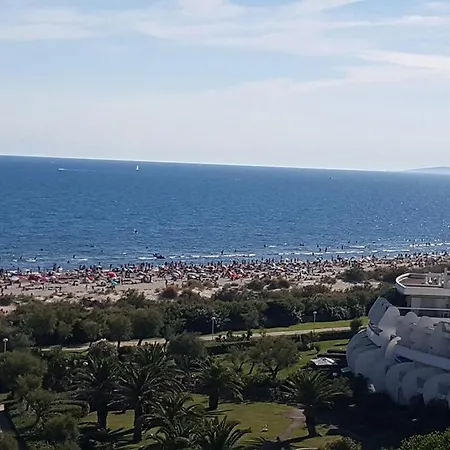 La Grande Motte Vue Mer Unique, Terrasse, Parking Prive, Clim Le Panoramique, 3 Etoiles * لا غراند موت